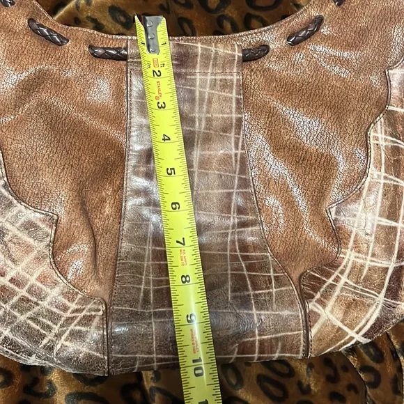 Sondra Roberts Vintage Leather Hobo Bag - Picture 8 of 15